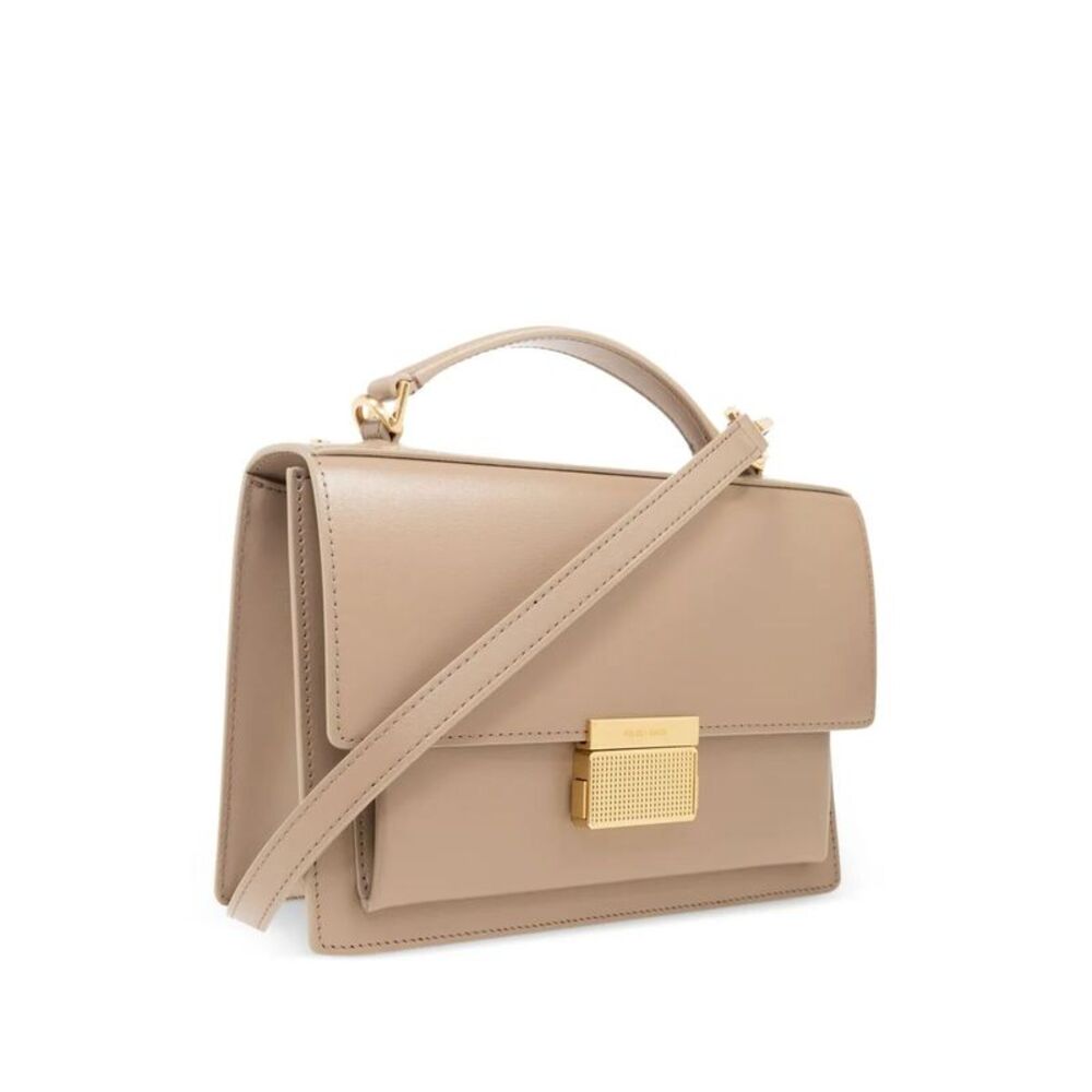 Golden Goose Women Venezia Bag Palmellato Leather Body Gold Metal Details - Picture 2 of 6